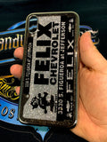 Felix Chevrolet dealer plate design