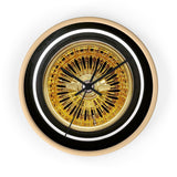 All gold Zs Wall clock