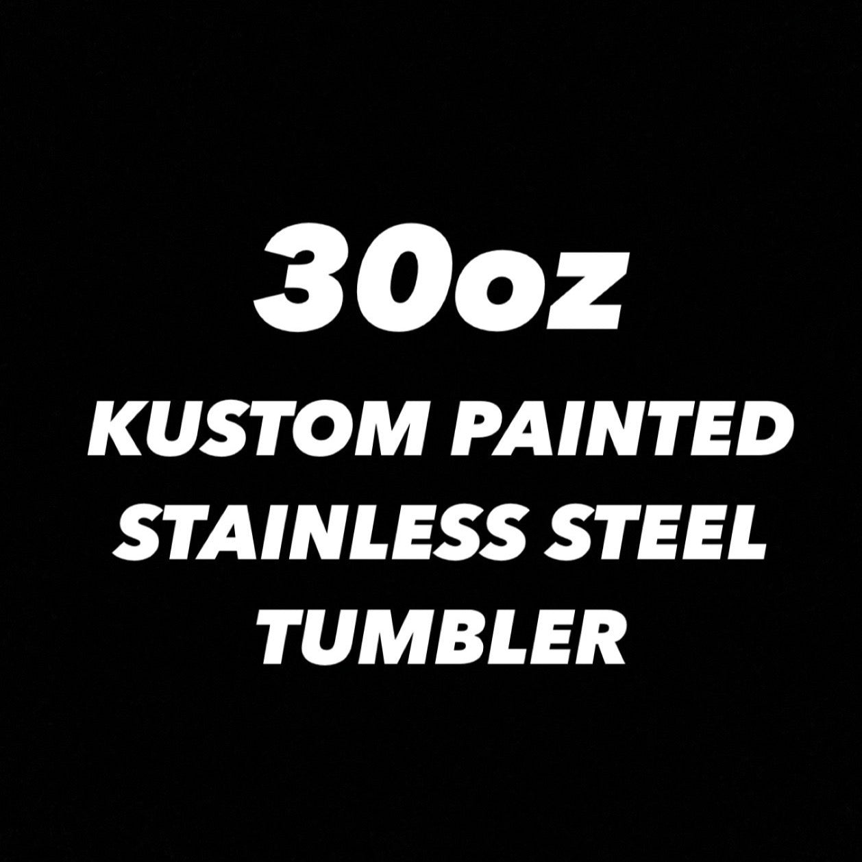 Custom Painted Yeti 30 oz Tumbler (Carp #2)