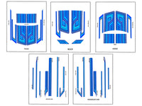 Sixtyfour kustom pattern sticker kit