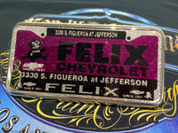 Felix Chevrolet dealer plate design